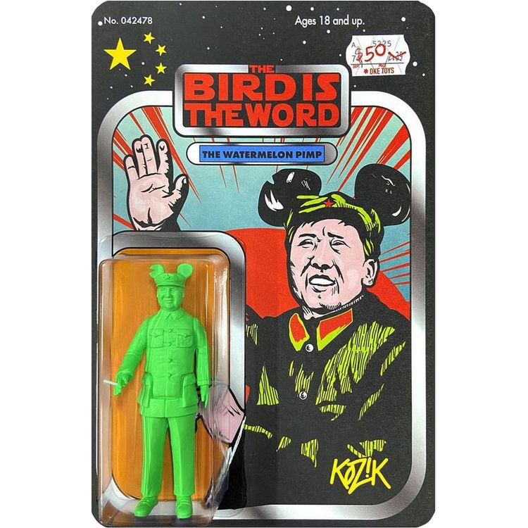 Green : The Watermelon Pimp by Frank Kozik