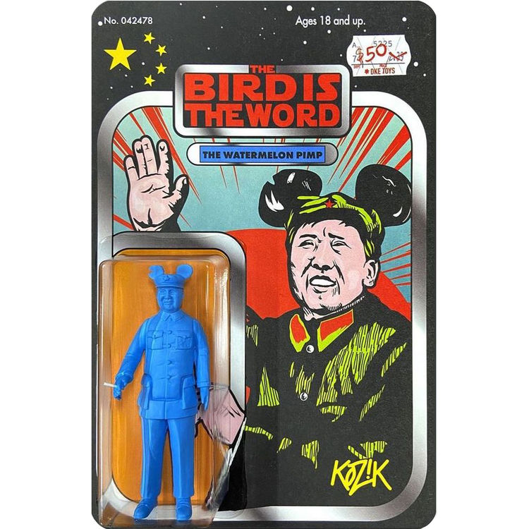 Blue : The Watermelon Pimp by Frank Kozik