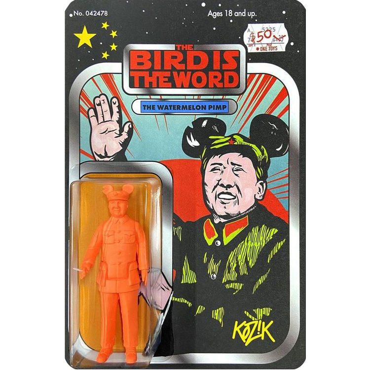 Orange : The Watermelon Pimp by Frank Kozik