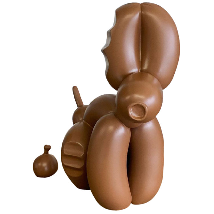 Choco POPek Balloon Dog by Whatshisname (Sebastian Burdon)