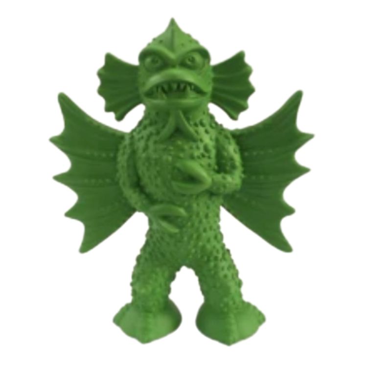 Green XL Winged Amphibian Creature by Last Resort Toys (Bryan Fulk)