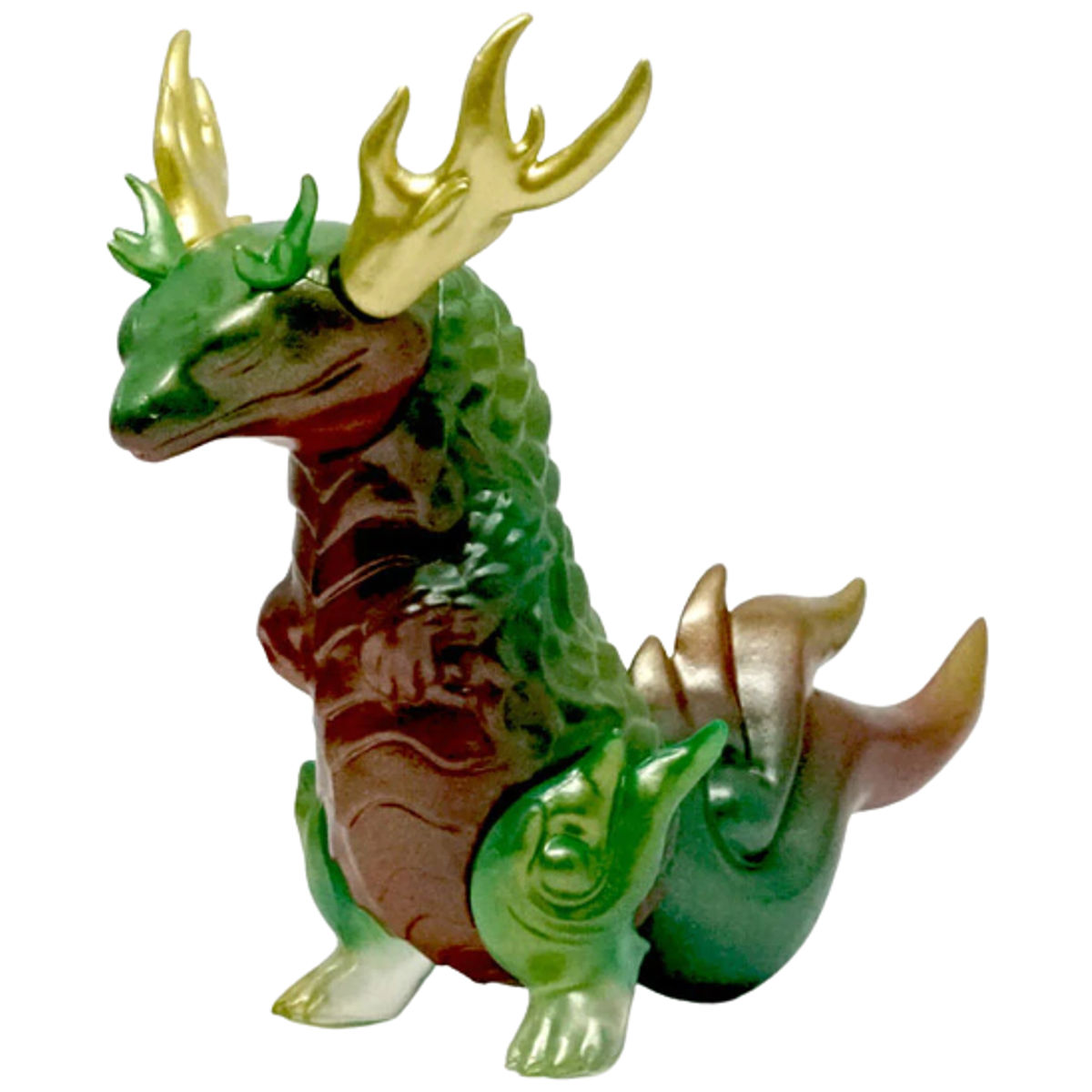 3" Green & Brown Gacha Rinkaku