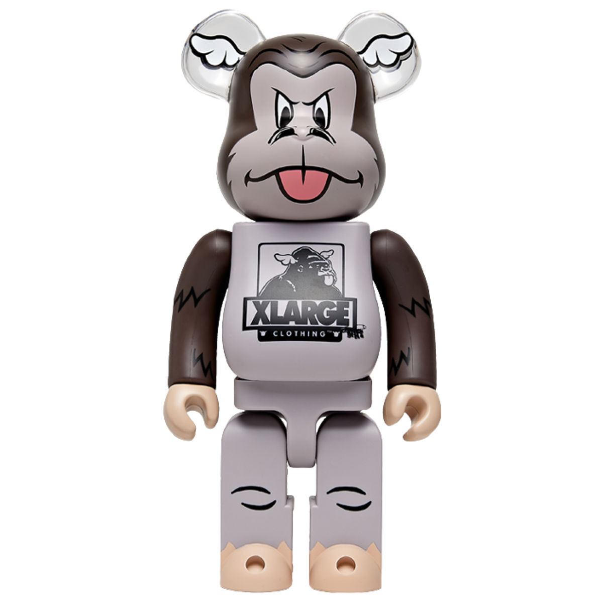 1000% XLarge x D*Face Brown Be@rbrick