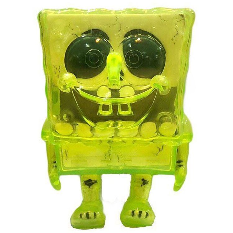 Neon Yellow X-Ray Spongebob by Nickelodeon