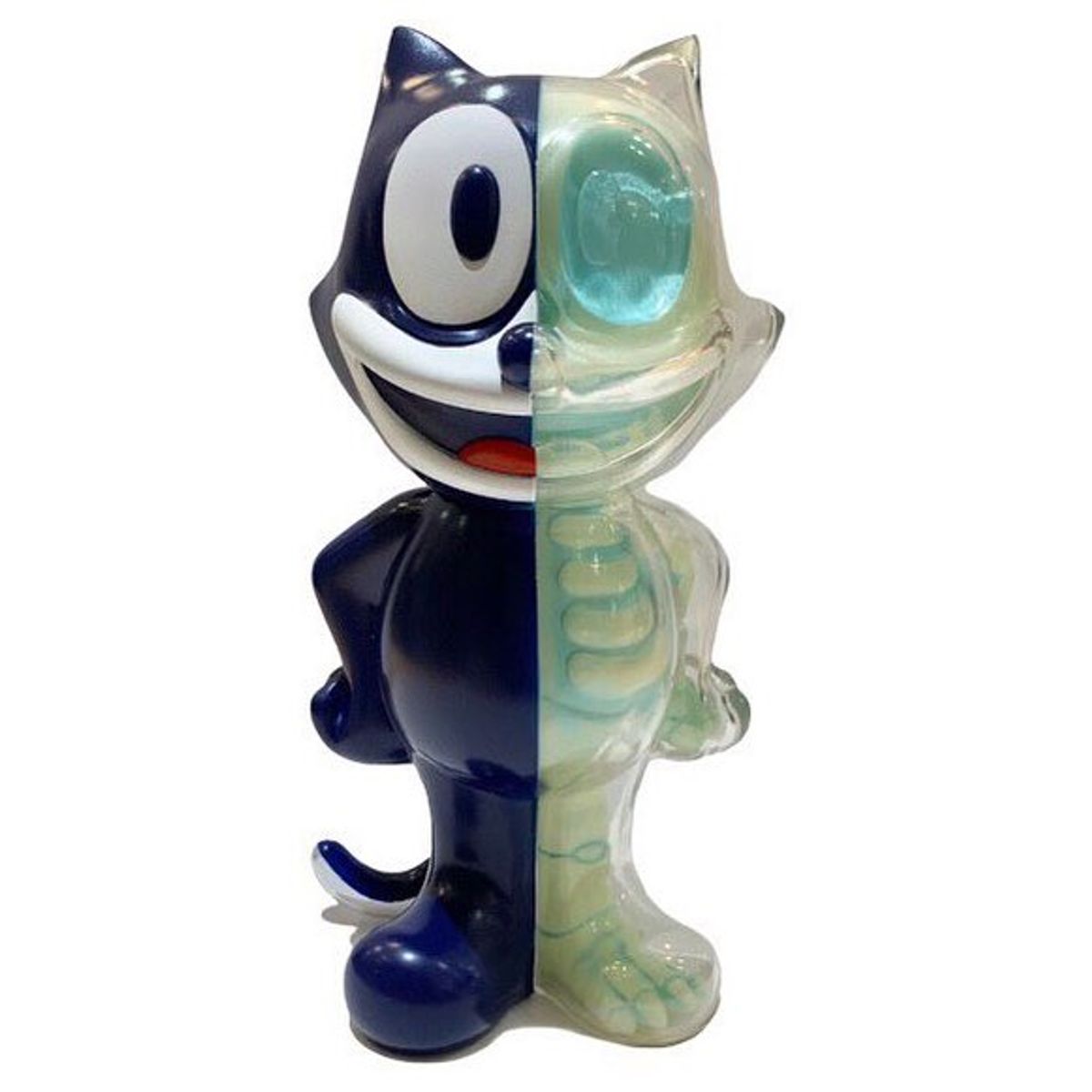 Full Color Navy GID X-Ray Felix the Cat