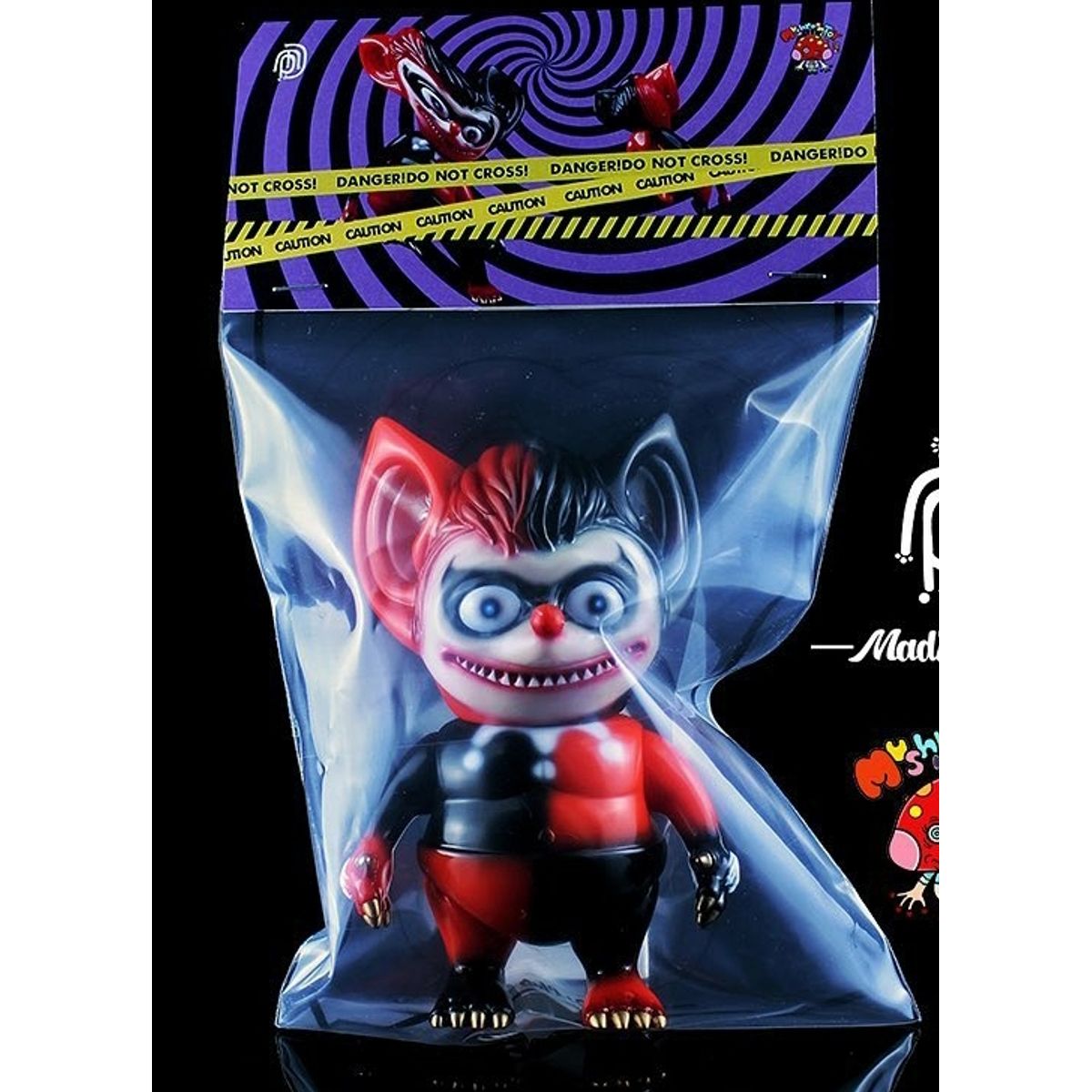 Black and Red Hair Madfoki