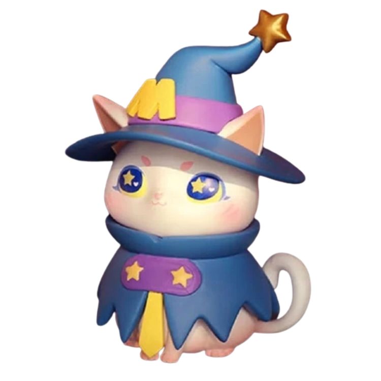 Wizard Mio Cat by Lucky Emma
