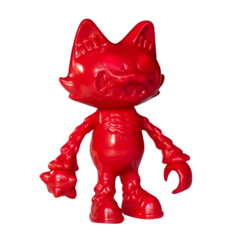 Red Wananeko by Stickup Monsters (Javier Jiménez)