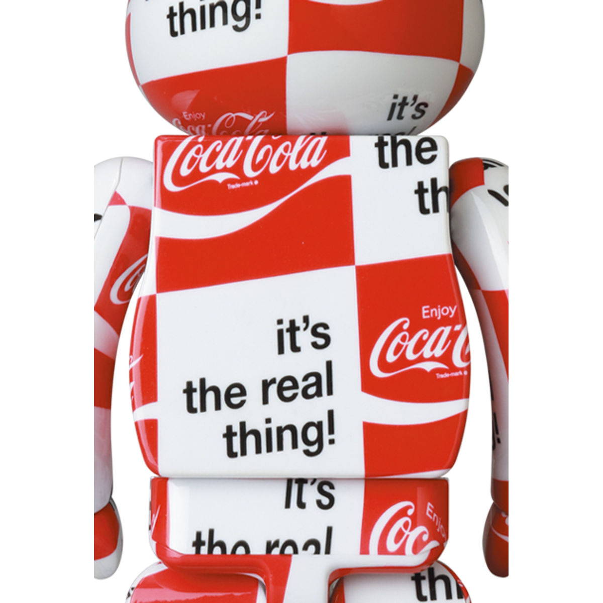 1000% Atmos x Checkboard Coca-Cola Be@rbrick