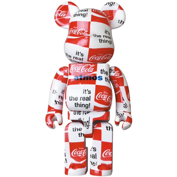 1000% Atmos x Checkboard Coca-Cola Be@rbrick by Atmos