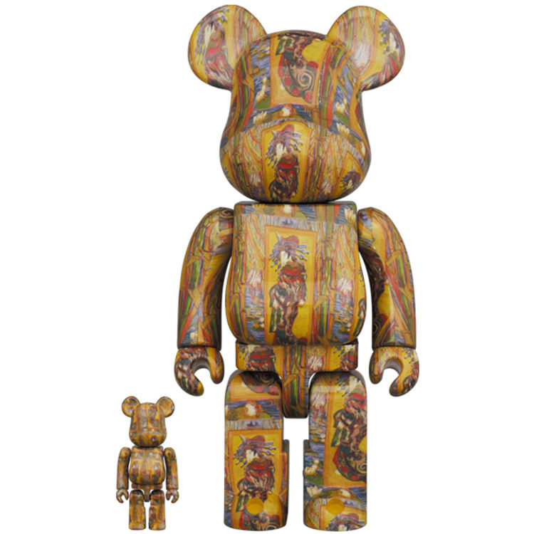 100% + 400% Courtesan (after Eisen) Be@rbrick (Set) by Vincent Van Gogh