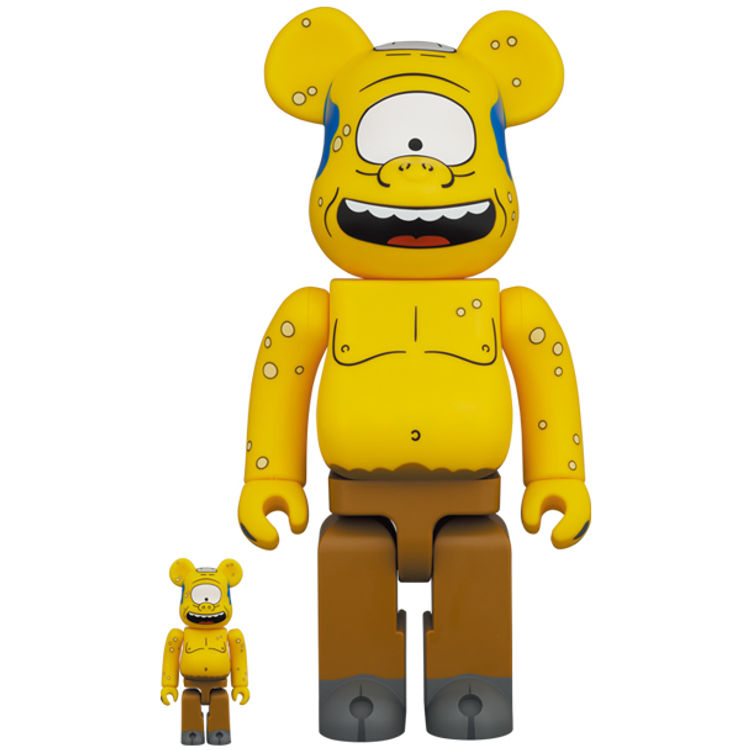 100% + 400% Cyclops : The Simpsons Be@rbrick (Set) by 20th Television