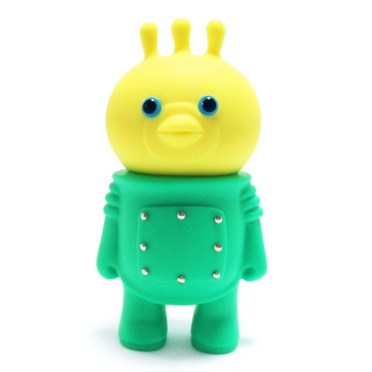 FunnFunn #21 - Yellow / Green Mat by Hatsutorin Studio