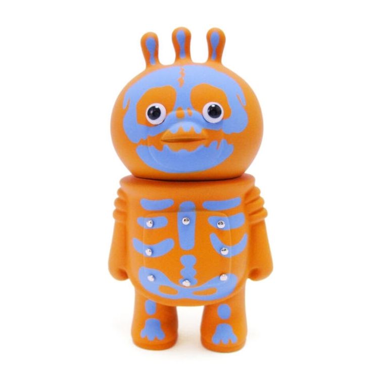 Funnfunn #42 - Skeleton Orange / Blue (O/B) by Hatsutorin Studio