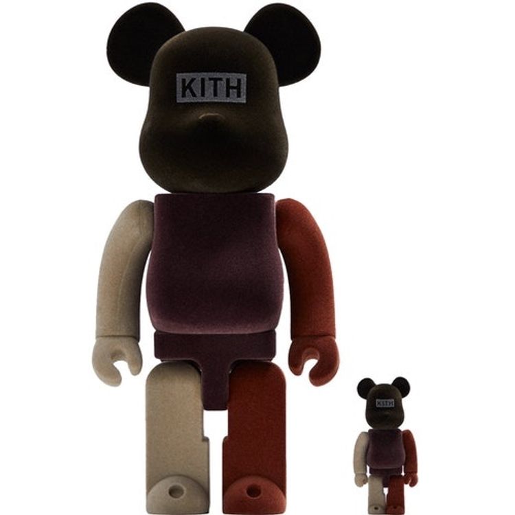 100% + 400% Kith Flocked Monday Program Vol. 3 (Set) by Medicom