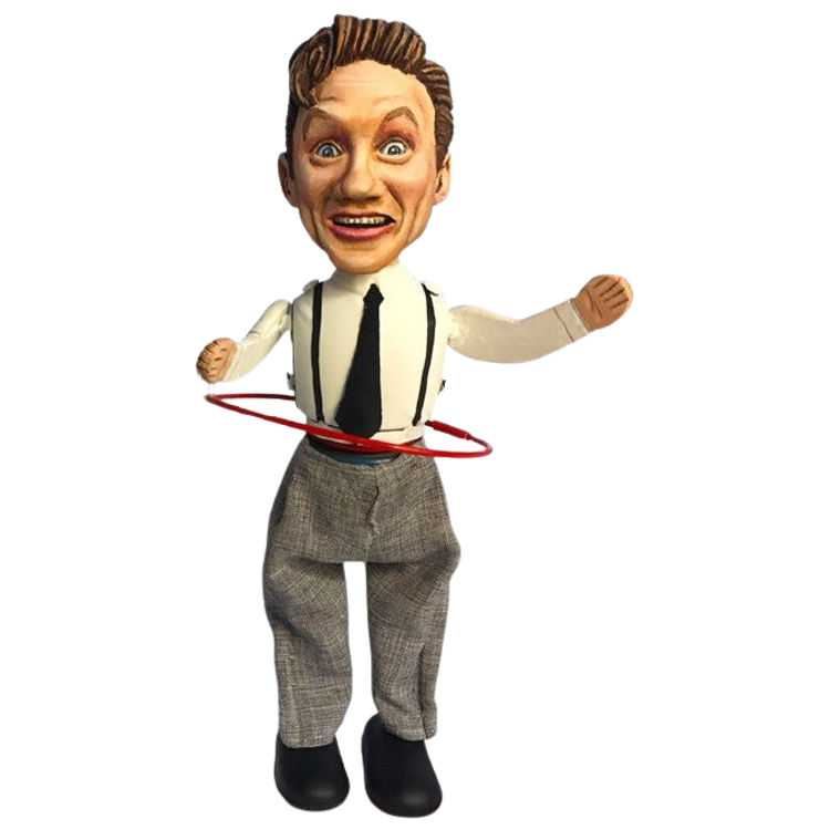 Norville Barnes, Hula Hooper (functioning, 1-of-a-kind toy) by Steve Casino