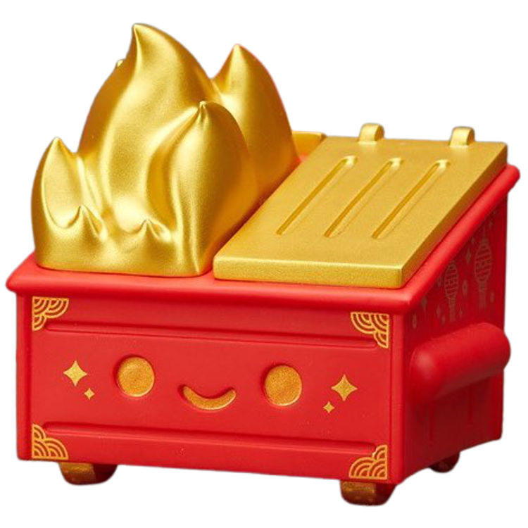 Lunar New Year Dumpster Fire by 100% Soft