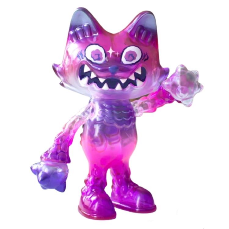 Clear Purple Wananeko by Cristina Ravenna