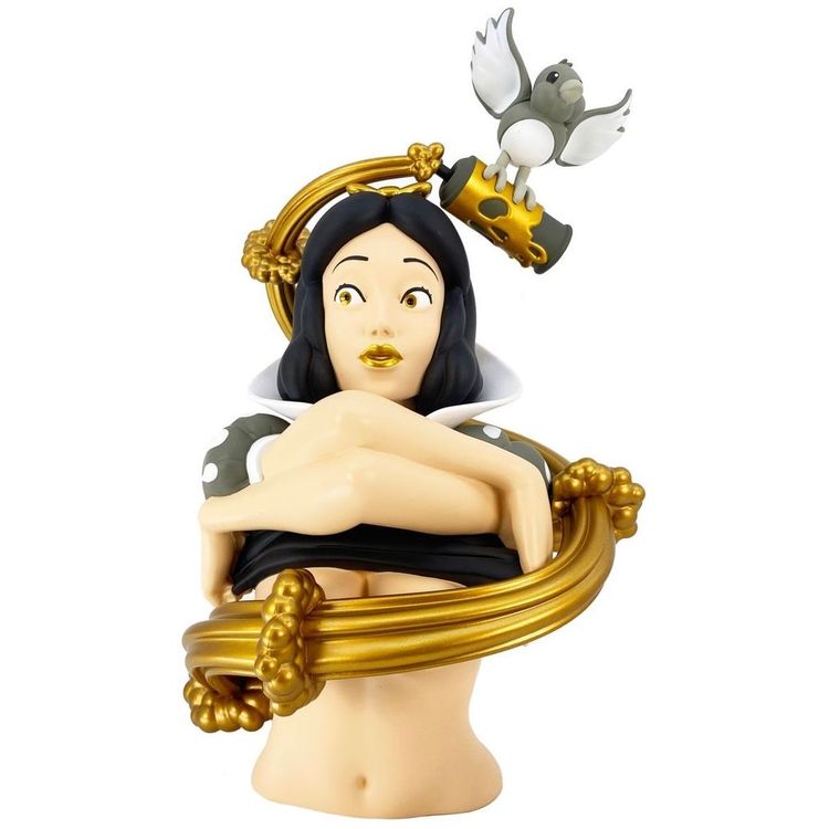 Black & Gold Dirty Snow (3D Retro Exclusive) by In Prime We Trust