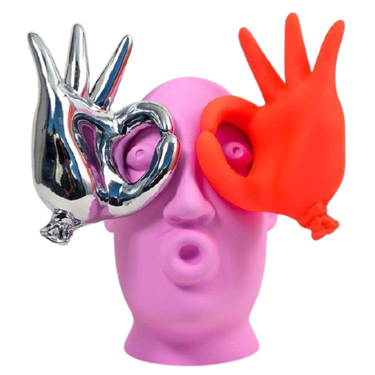 Pink Ok Okay by Mark Whalen