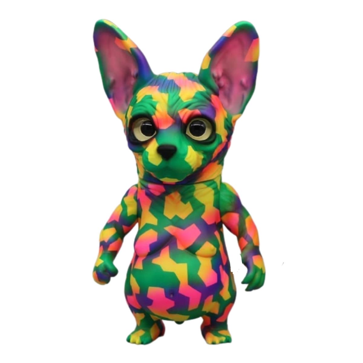 Fancy Camouflage Hairless Cat