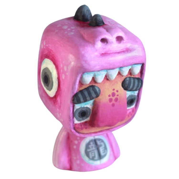 Pink Dino-Boy by Sean Lee