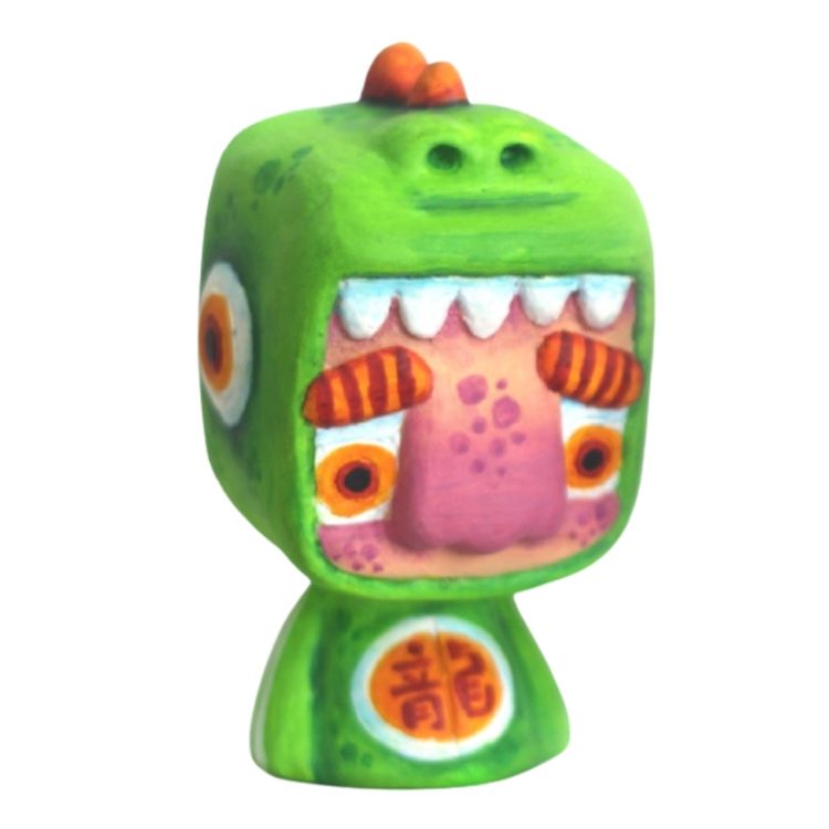 Green Dino-Boy by Sean Lee