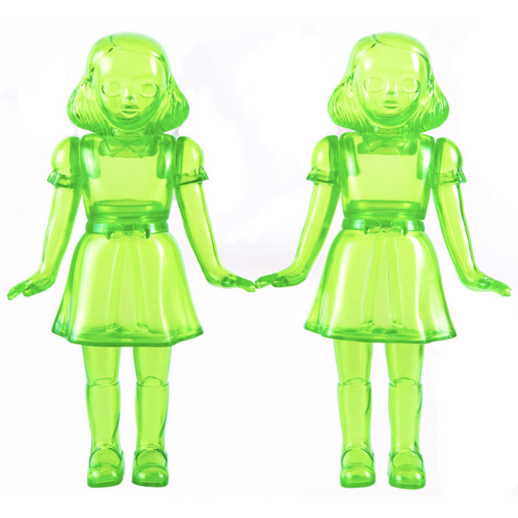 Clear Green Twins by Awesome Toy