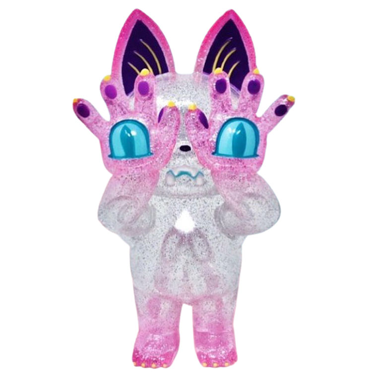 Valentines Sparkle Hell's Cat Onigiri by Grape Brain