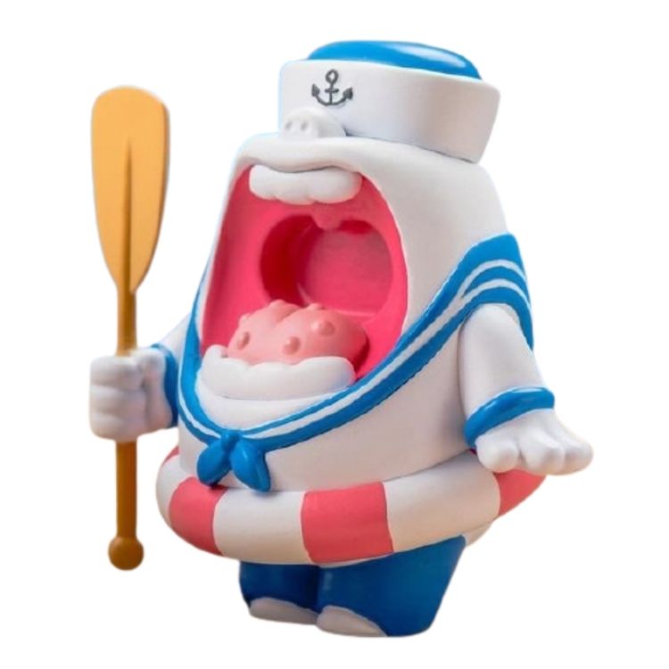White Sailor Mallow by Mupa Toy