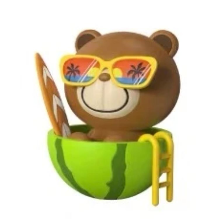 Watermellon Teddy by 52Toys
