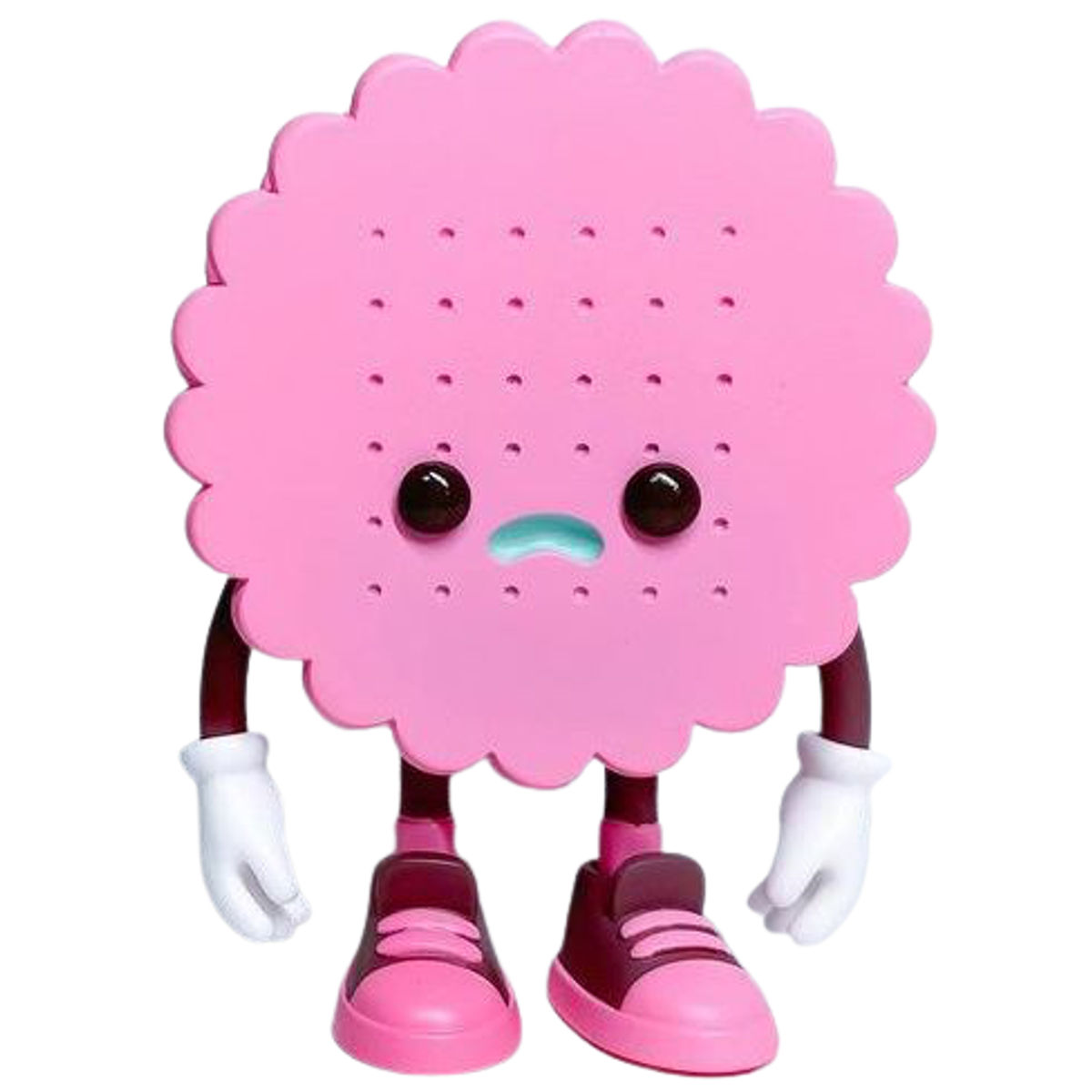Strawberry Cocoa Circle Cream Biscuit Boy