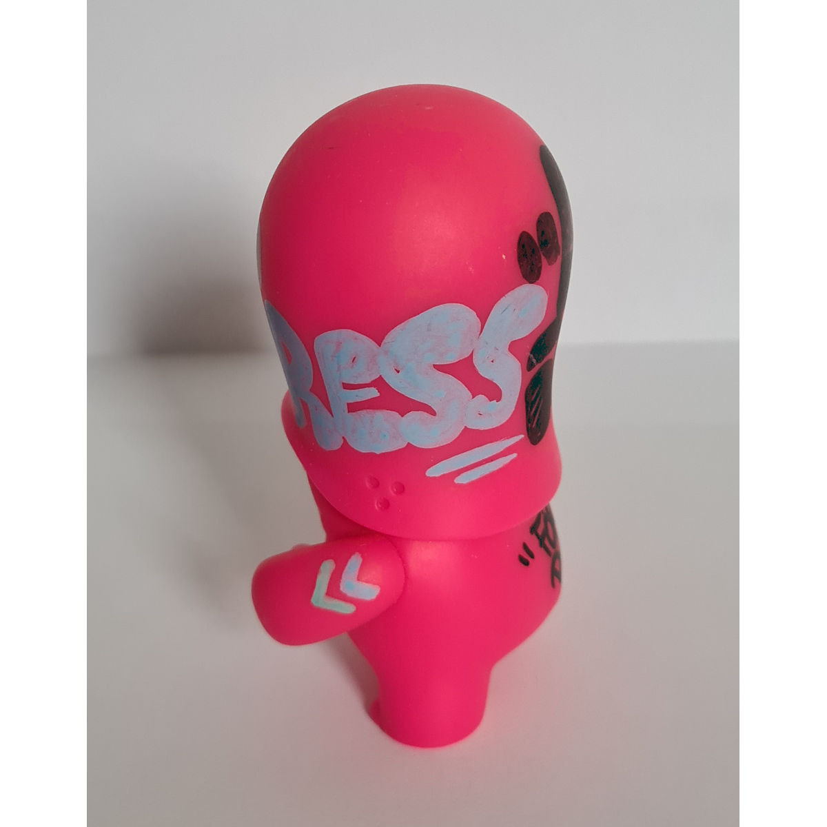 Teddy Troops Neon Pink signed