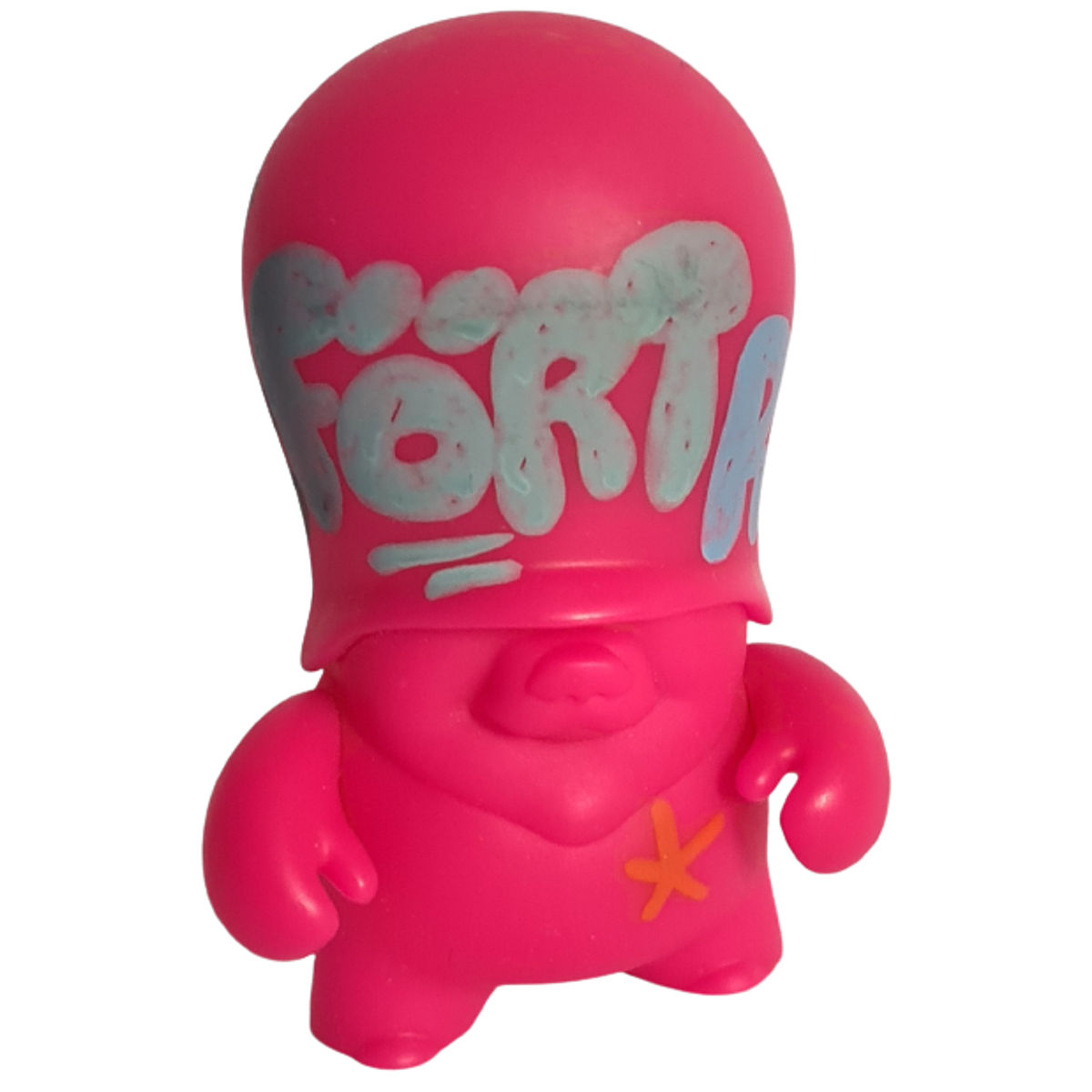 Teddy Troops Neon Pink signed