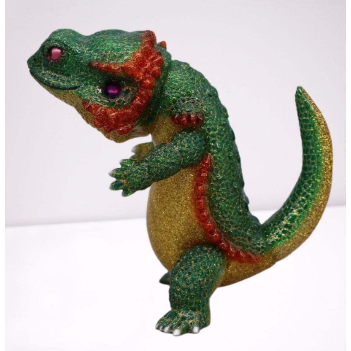 Green with Gold Lame Futoagon