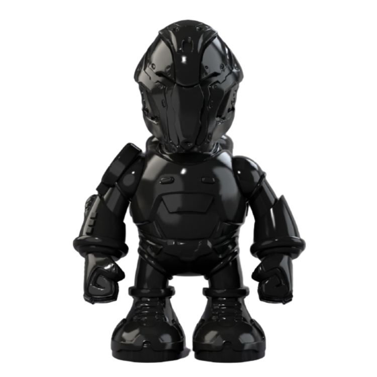 TIRAN23 Black Chrome by Tiran Journey Toys