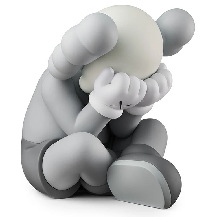 Grey Separated Companion by Kaws (Brian Donnelly)