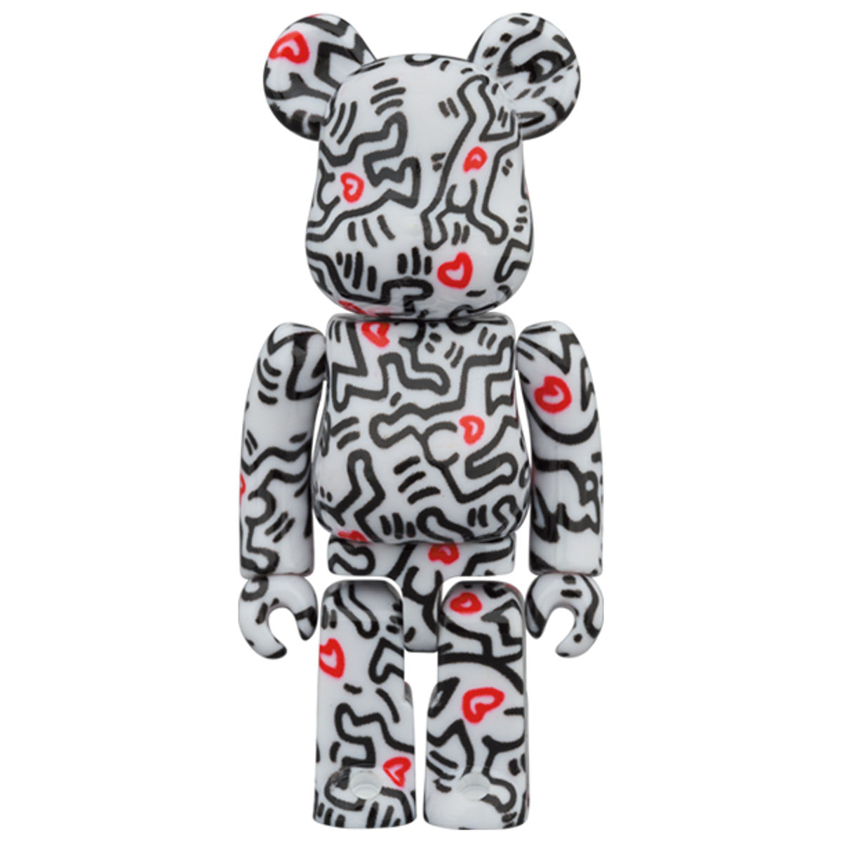 100% + 400% Keith Haring #8 Be@rbrick (Set)