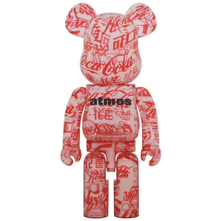 1000% Atmos x Coca-Cola Clear Be@rbrick by Atmos