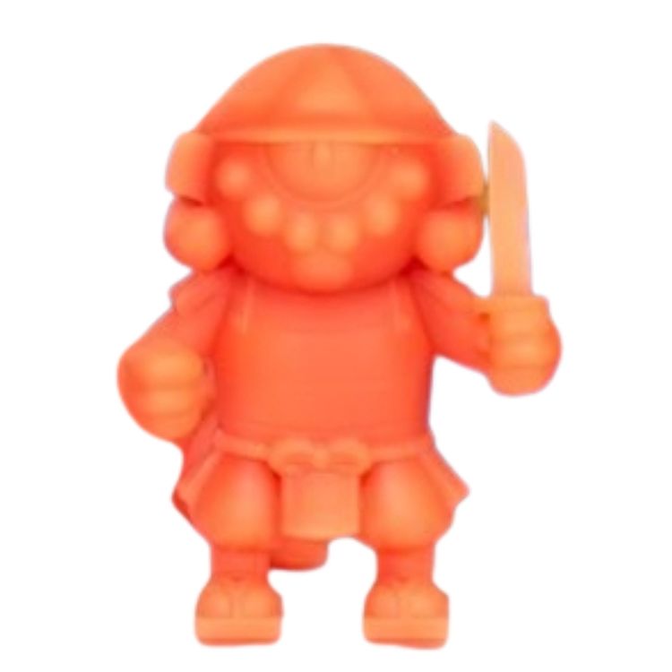 Ghost Bat Samurai Yokai mini Orange by Dante Rockford