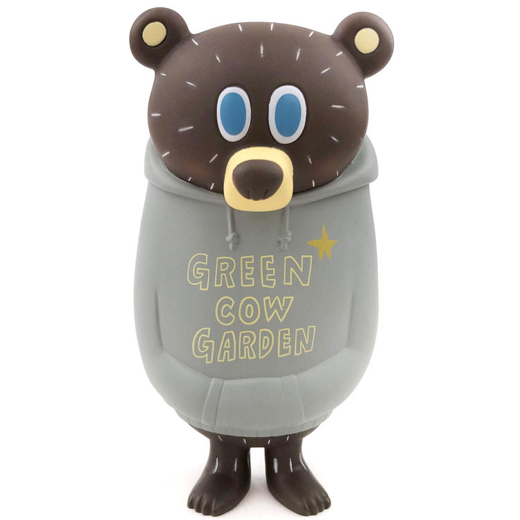 Grey Sweatshirt BG Bear by Kohei Ogawa
