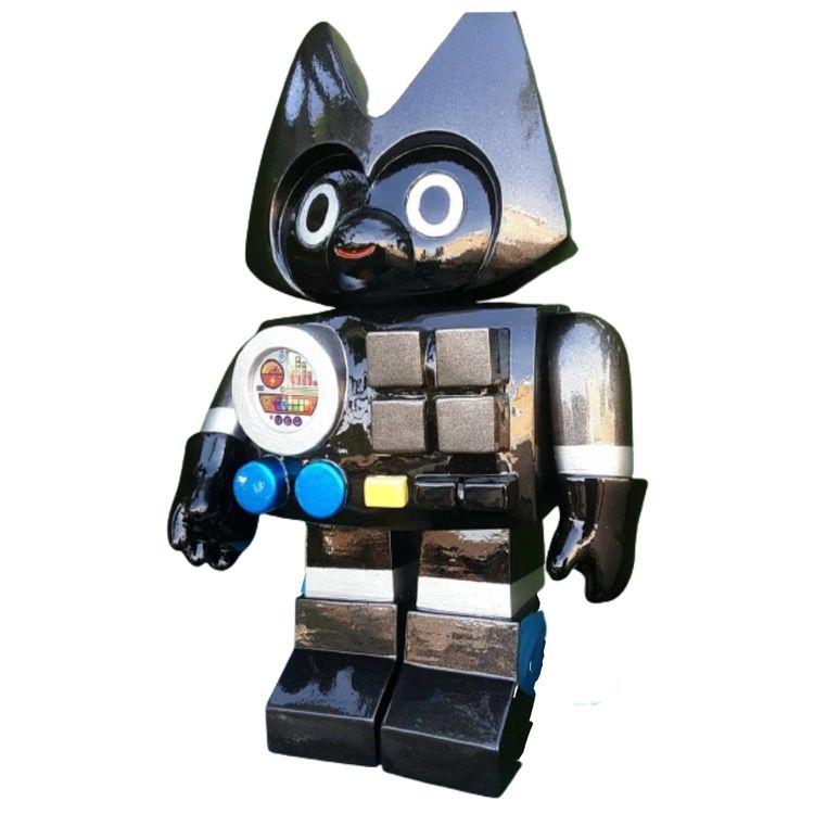Blacl Beauty Vegan Robot by Chompton Stoodios
