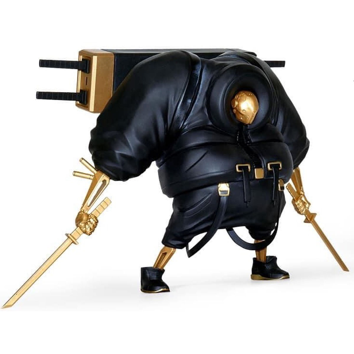 6" 835 Black & Gold Master 9 Eyes