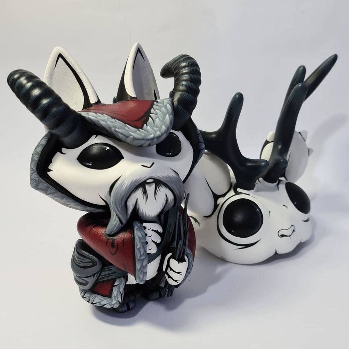 Krampuss und Reigndeer