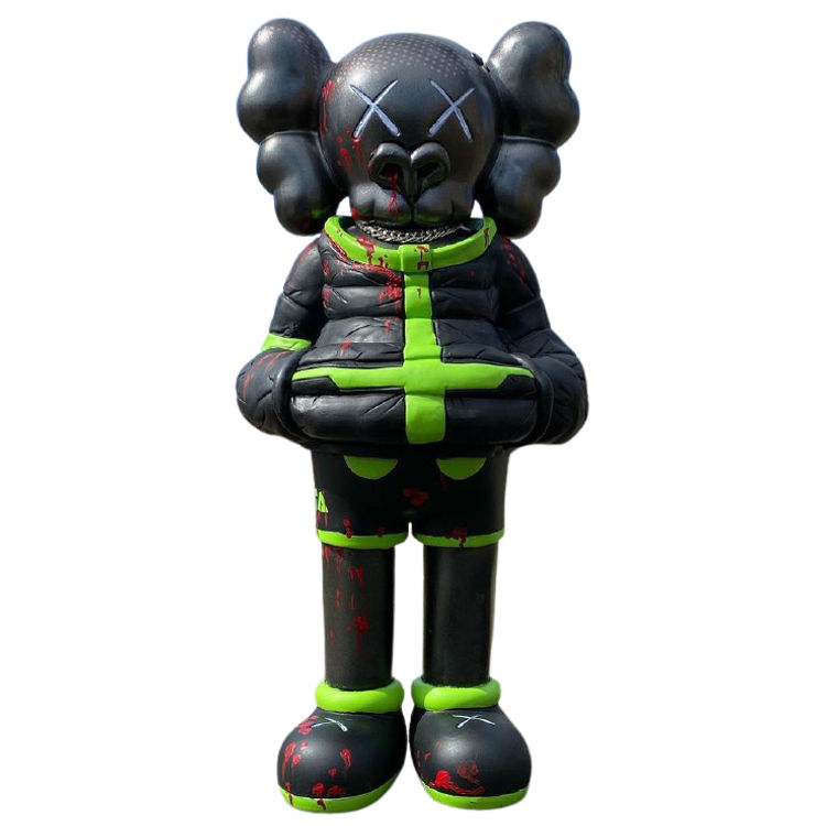 KAWSR177A: Bruised & Battered But Not Done! by Playful Gorilla (Alex Rivera)