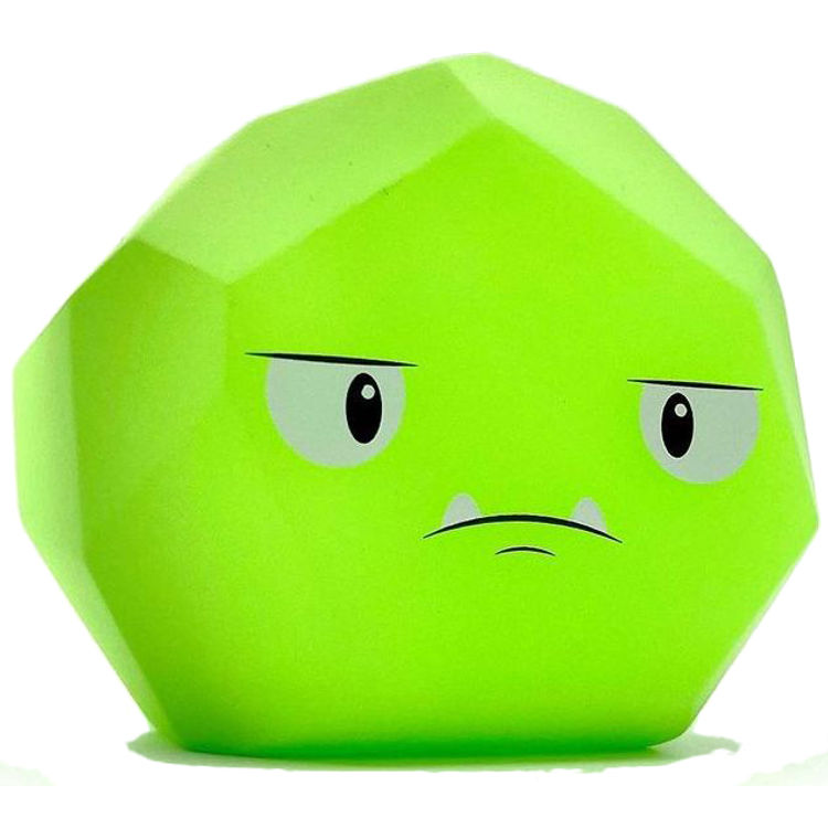 GID Kryptonite Coal (The Toy Chronicle Exclusive) by The Bots (Jenn and Tony Bot)