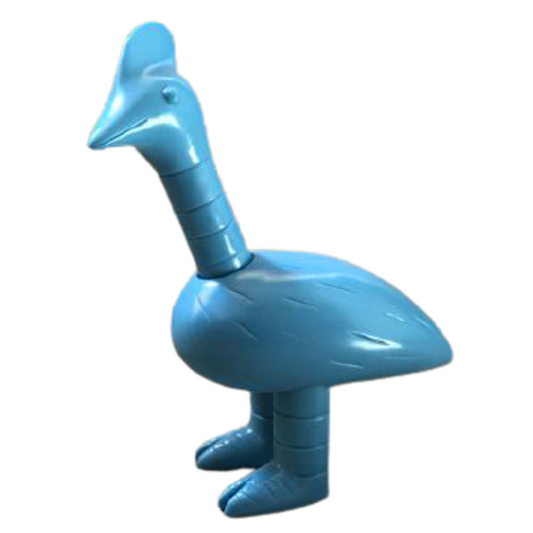 Unpainted Blue Alpha Gaichou by Tim Biskup