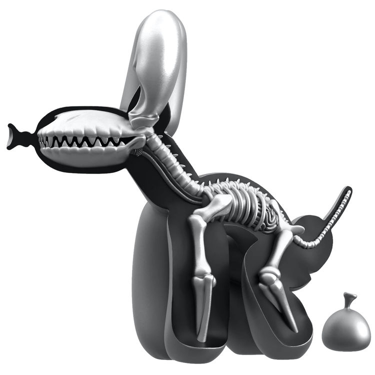 Space Grey Dissected POPek by Jason Freeny