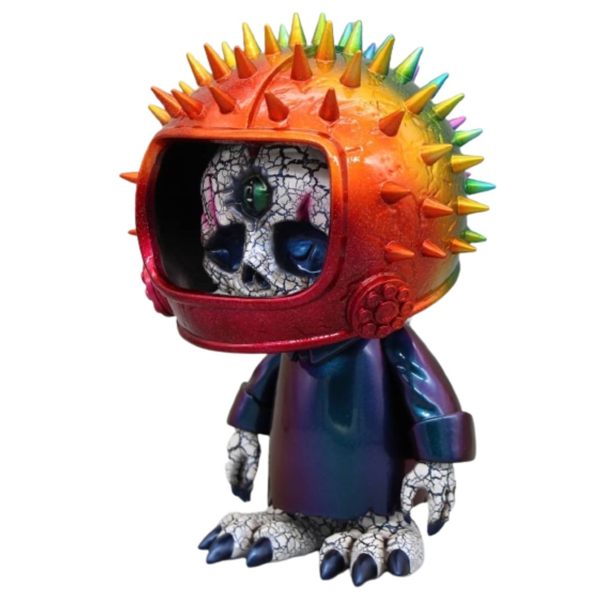 hktattoo Custom Ribbed Helmet