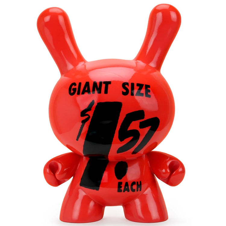 20" Red $1.57 Each Warhol Dunny by Andy Warhol